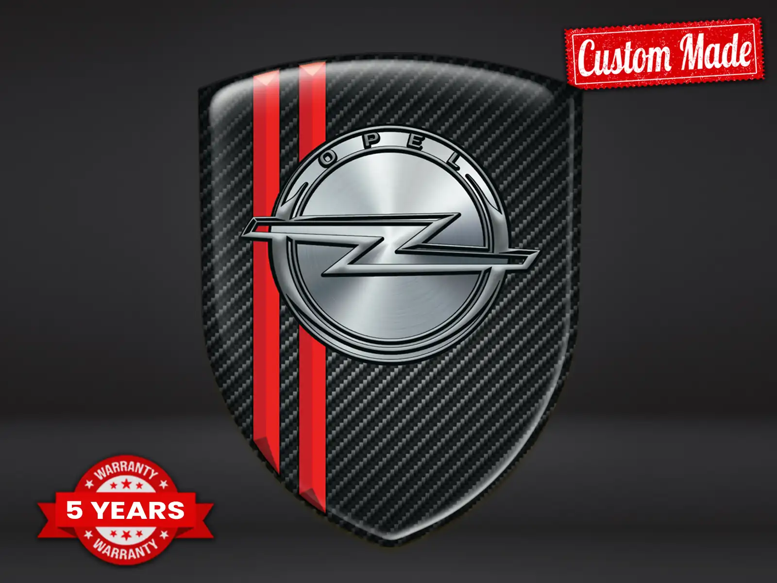 Opel Adesivi Parabrezza su Misura Tuning Lusso Regolabili